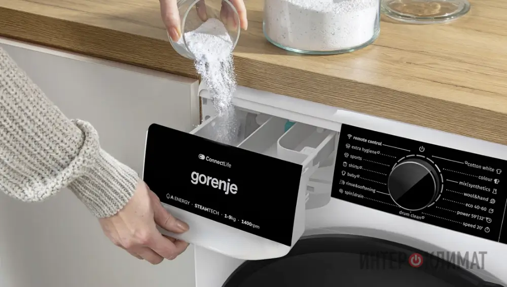 Стиральная машина Gorenje: режимы стирки и время
