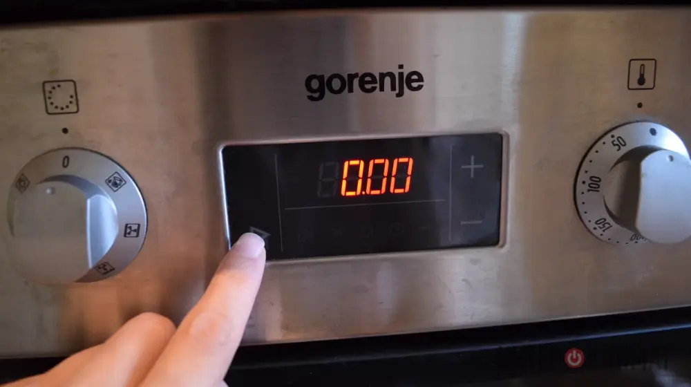 Как включить духовку Gorenje