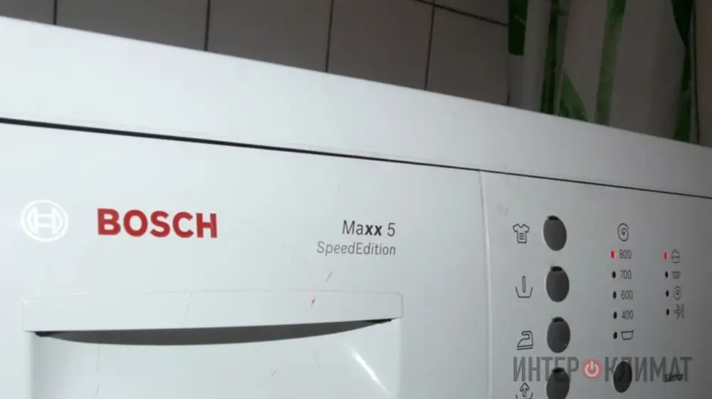 Коды ошибок стиральных машин Bosch без дисплея