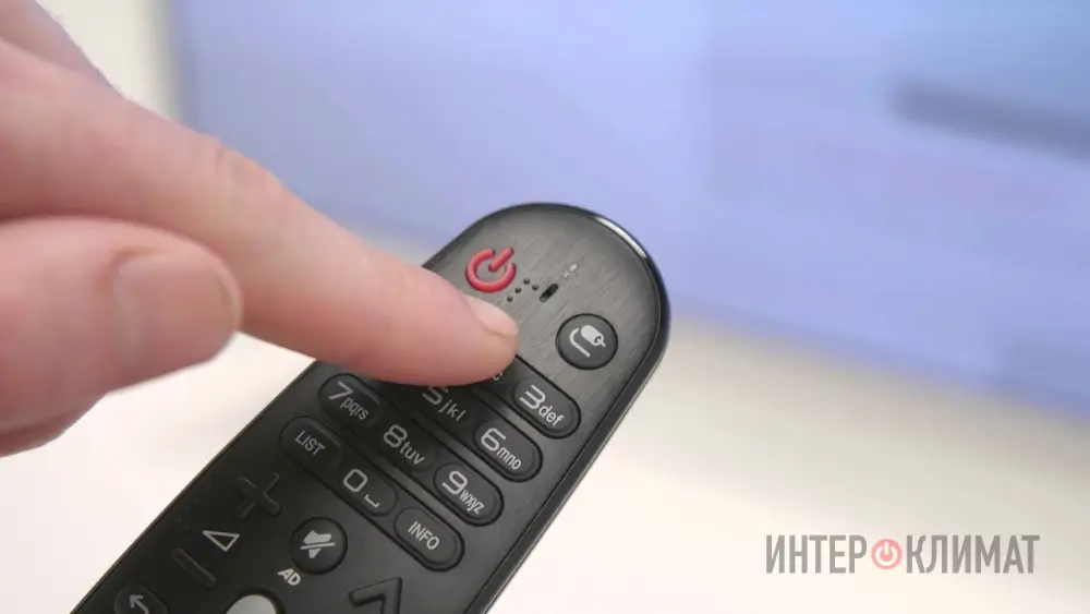 Назначение кнопок на пульте телевизора LG